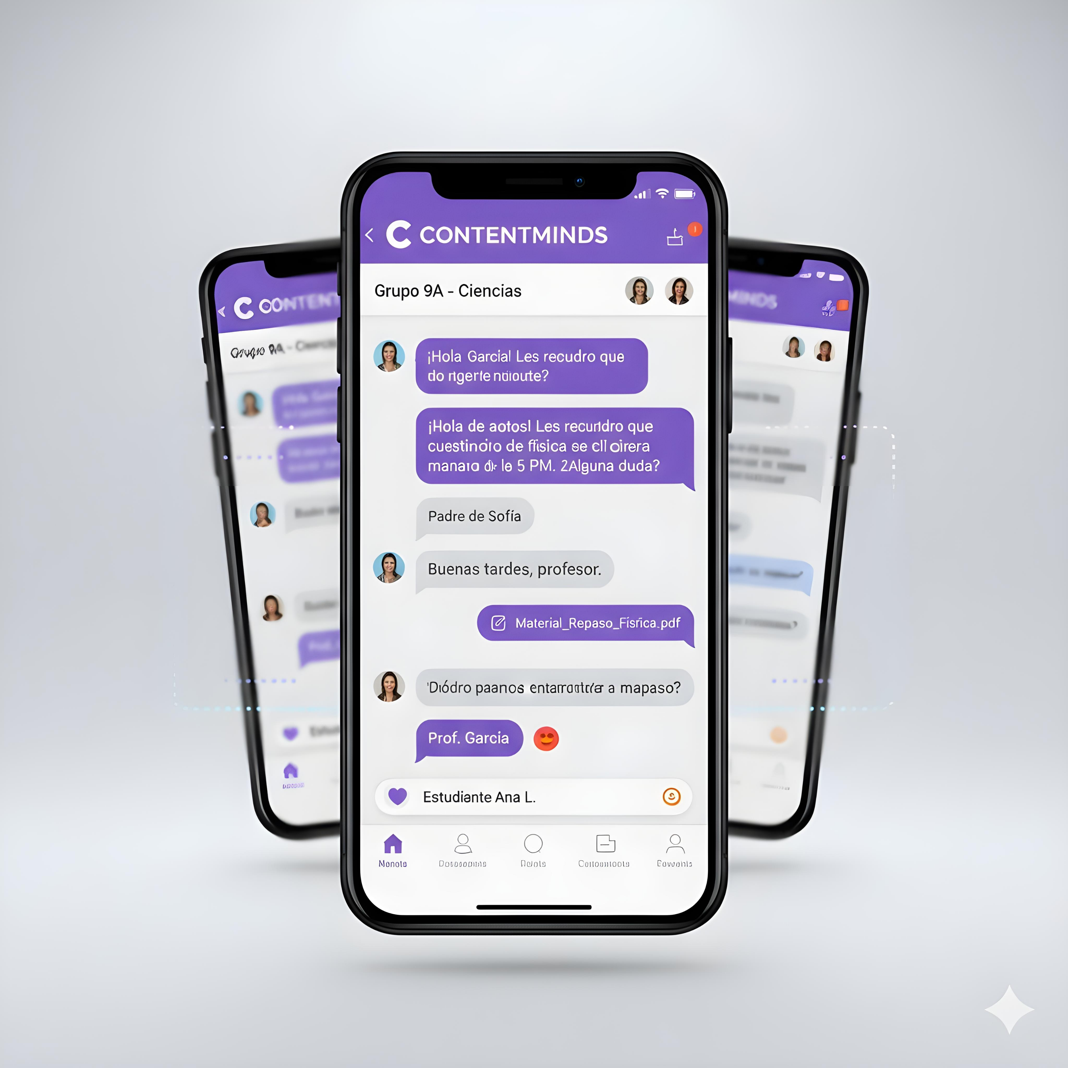 Interfaz de Chat de la Plataforma